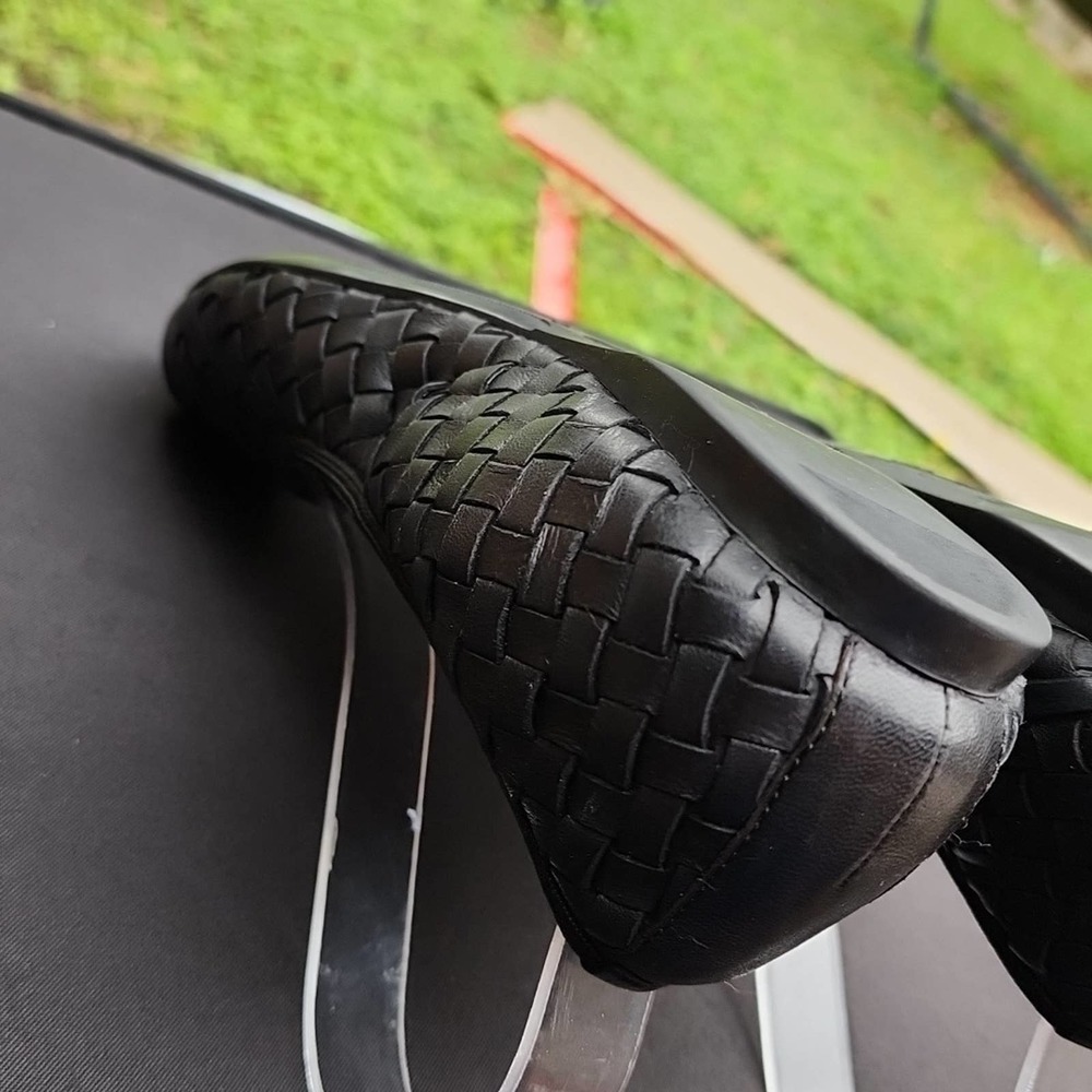 ROBERT ZUR LEATHER WOVEN CUTE  FLATS SIZE 40 IN GUC - Picture 11 of 16